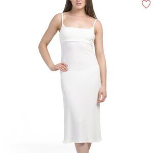 *NWT* L SPACE Manaia Midi White Dress, Size M